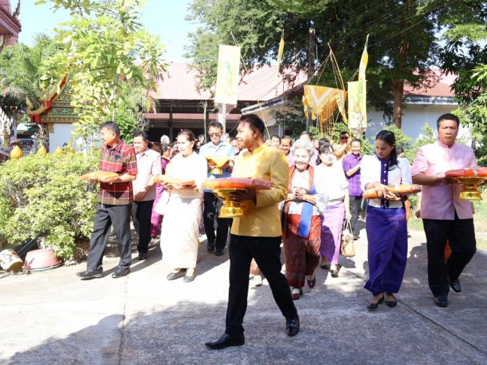  ร่วมงานกฐินสามัคคีชาวอำเภอโกสุมพิสัย ประจำปี 2567 โดยมี นายฉลอง พึ่งโคกสูง นายอำเภอโกสุมพิสัย เป็นประธานในการทอดกฐินสามัคคี