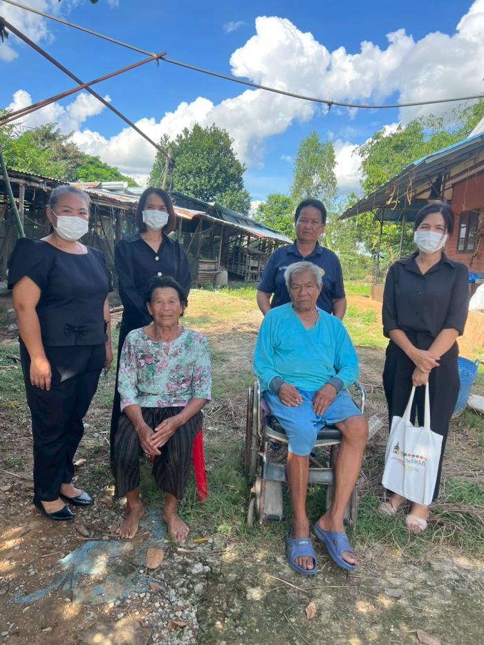 อบต.หนองบอน ออกสำรวจบ้านผู้พิการ ผู้ย...