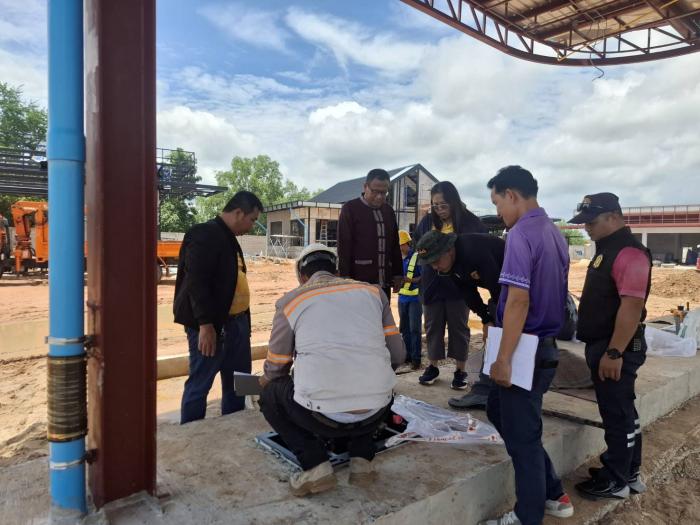 องค์การบริหารส่วนตำบลหนองบอน ออกตรวจส...