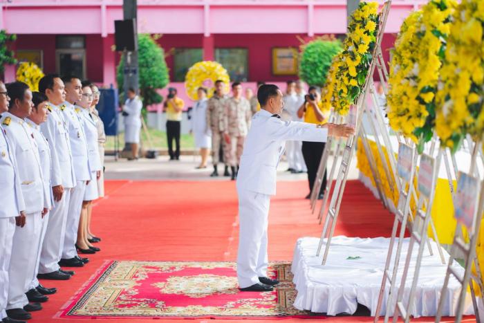 ร่วมกิจกรรมเนื่องในวันนวมินมหาราช เพื่อน้อมรำลึกถึงพระบาทสมเด็จพระบรมชนากาธิเบศร มหาภูมิพลอดุลยเดชมหาราชบรมนาถบพิตร